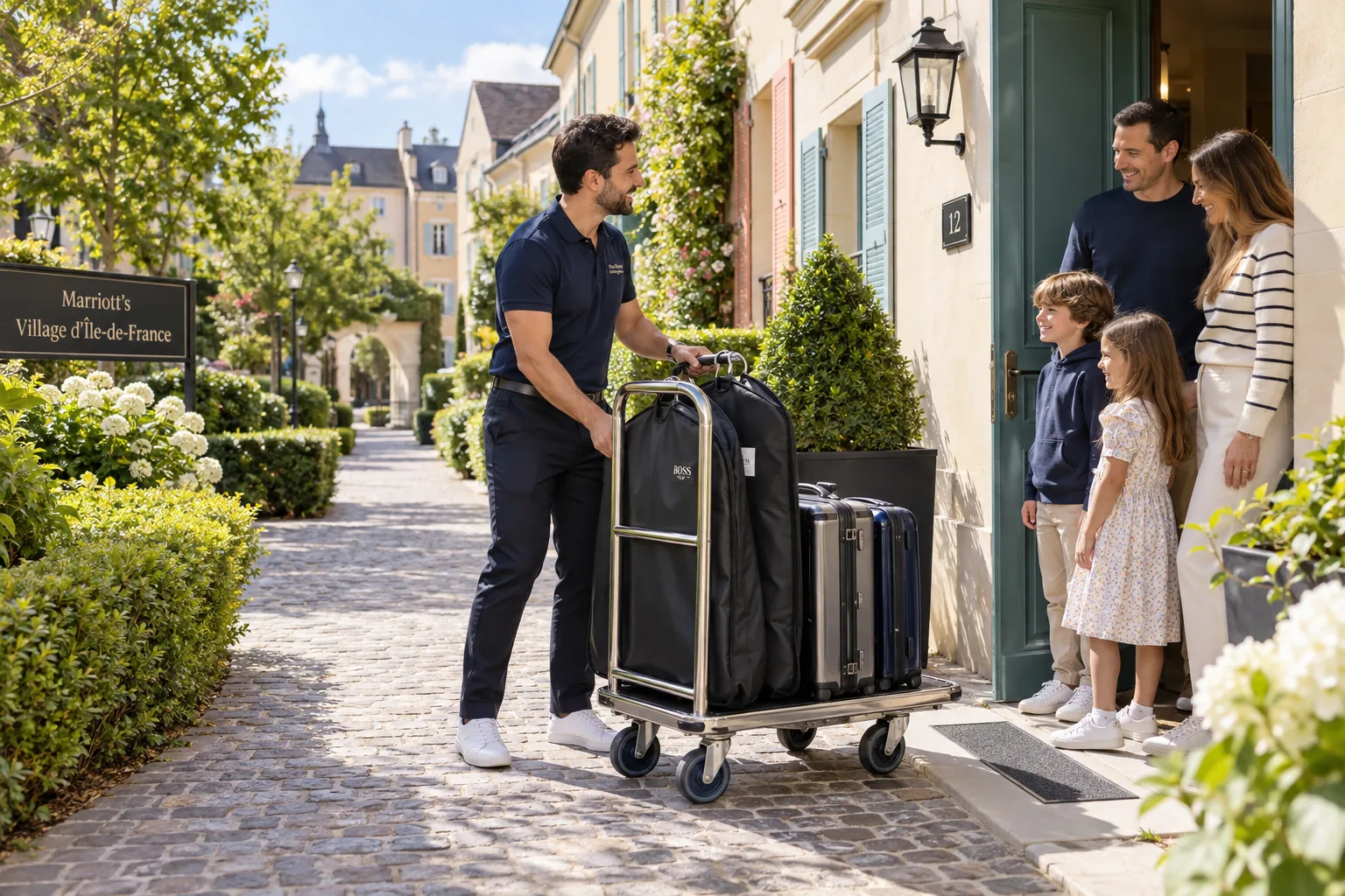 Misión de conserjería en Marriott's Village d'Île-de-France, cerca de Disneyland Paris
