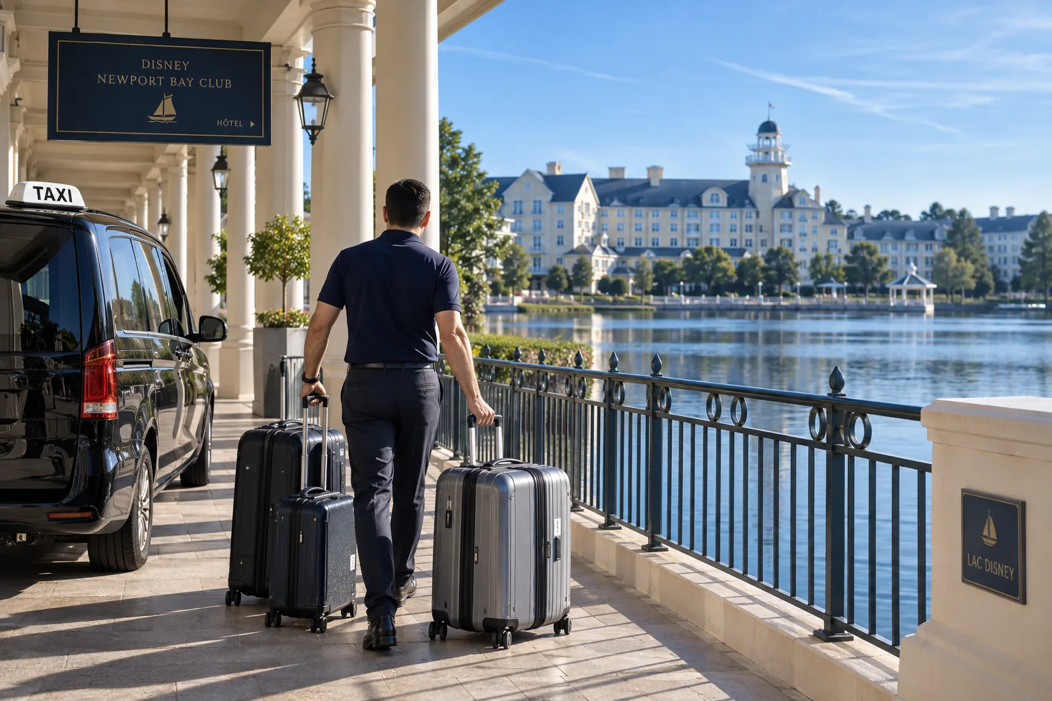 Misión de conserjería en Disney Newport Bay Club, cerca de Disneyland Paris