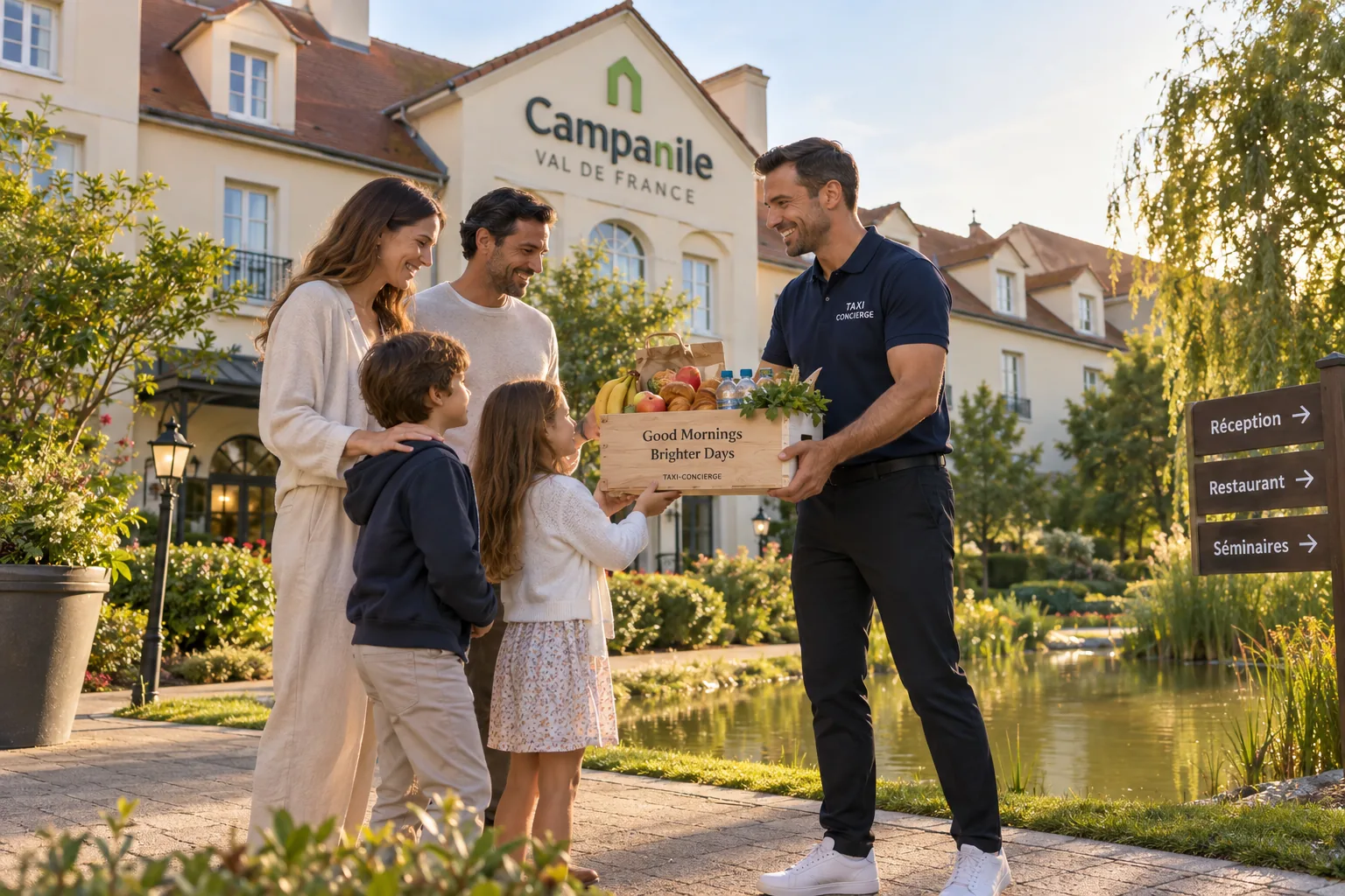 Mission de conciergerie à Campanile Val de France, près de Disneyland Paris